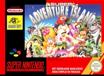 Super Adventure Island (Europe) box cover front